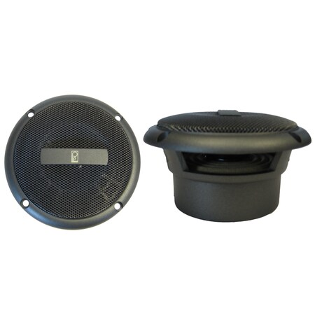 Poly-Planar Ma3013G Grey 3" Flush Mount Speakers MA3013G
